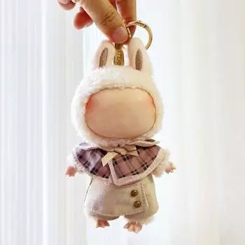 Cos Gift Labubu Одежда Labubu Time To Chill Заполненная мини-толстовка с капюшоном Одежда для кукол Только продажа одежды Type A