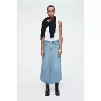 COS Japan A line denim midi skirt