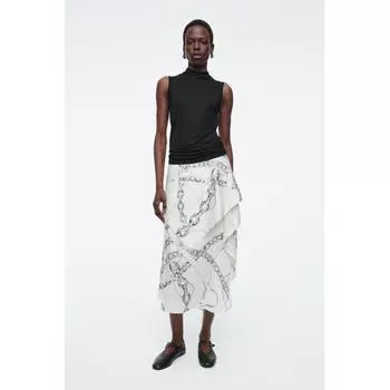 COS Japan asymmetric drape skirt