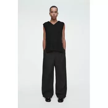 Cos Japan Barrel Leg Utility Pants Black/32