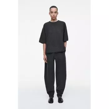 Cos Japan Boiled Merino Wool Pants charcoal melange/M