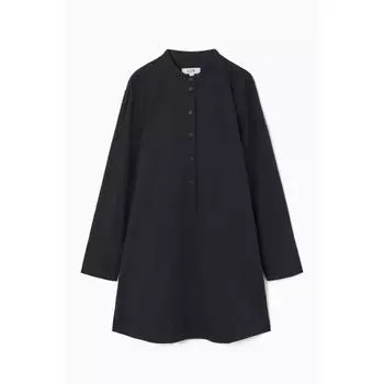 COS Japan Collarless Mini Shirt Dress