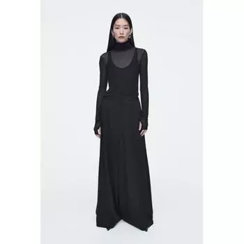 Cos Japan Fluid Wide Leg Pants Black/38
