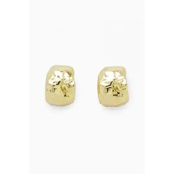 COS Japan кованые серьги-кольца