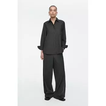 COS Japan pinstripe wool wide pants