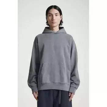 COS Japan washed cotton jersey hoodie