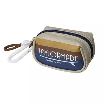 Cosmetic bag UN080 [TAYLOR MADE] Beige/Navy