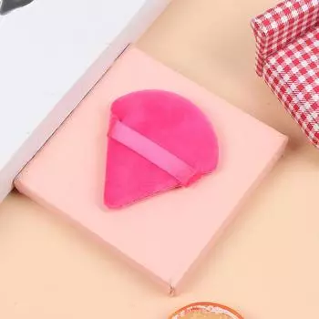 Cosmetic Puff Triangle Velvet Foundation Mini Makeup Sponge Puffs Makeup Tool розы красного
