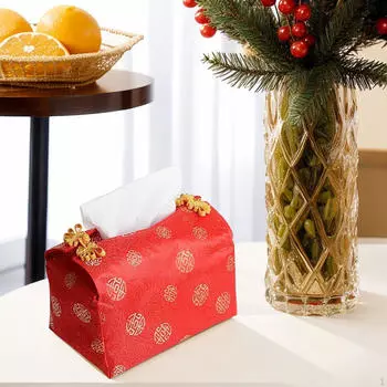 Cosmetic Storage Box Food Compact Design Creative Tissue Organizer Multi Functional for красный