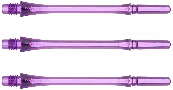 Cosmodarts Fit Shaft Gear Shaft Slim Spin Clear Purple 7