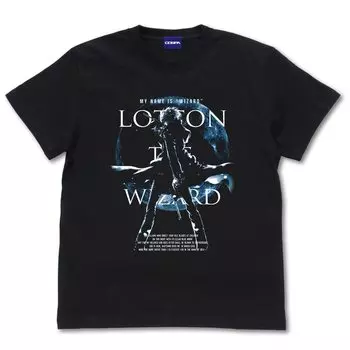 Cospa Black Lagoon Rotten the Wizard T-shirt BLACK L size