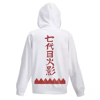 Cospa BORUTO NARUTO NEXT GENERATIONS Seventh Hokage Zip Parka WHITE S size [Official]