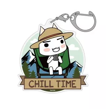 Cospa Dokodemo Issho Toro Acrylic Multi Keychain Chilling Camp [Official] Ver.