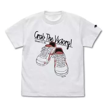 Cospa Haikyu TO THE TOP Футболка Hinata Shoyo Shoes БЕЛАЯ, размер XL