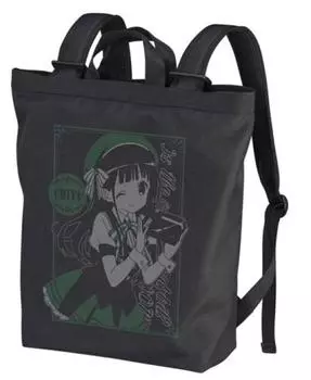 Cospa Is the order a rabbit BLOOM Chiya 2way backpack BLOOM Ver. BLACK Approx. H44 x W30 x D14cm