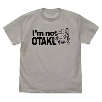 Cospa Kaeru DX Otaku Dewanai T-shirt LIGHT GRAY M size