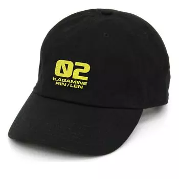 Cospa Kagamine RinLen Embroidered Low Cap One Size Fits Most Cotton