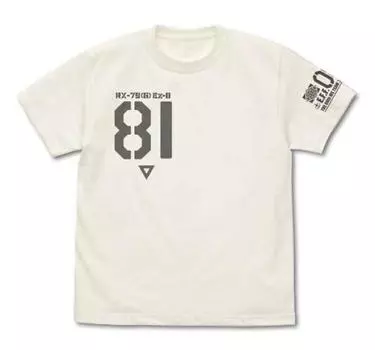 Cospa Mobile Suit Gundam 08th MS Platoon 08th MS Platoon Ez-8 T-shirt VANILLA WHITE XL size