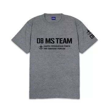 Cospa Mobile Suit Gundam 08th MS Platoon 08th MS Platoon Heavyweight MIX GRAY размер M [официальный] футболка