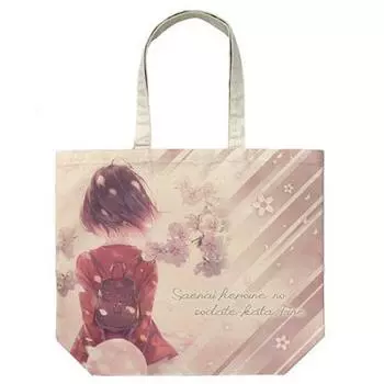 Cospa Saekano: How to Raise a Boring Girlfriend Fine Megumi Kato Teaser Visual 1 Full Graphic Large Tote NATURAL Approx. H40 x W48 x D15cm