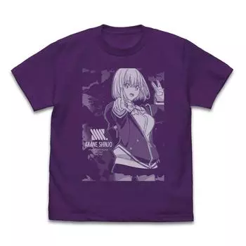 Cospa SSSS.GRIDMAN Akane Shinjo Effect Visual T-shirt PURPLE L size