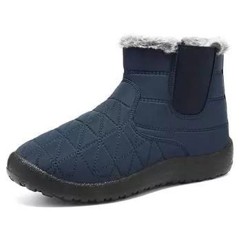 Cotton shoes women s polyurethane high-top boots cold-proof and warm women s boots piled thickened snow boots comfortable cotton boots 36