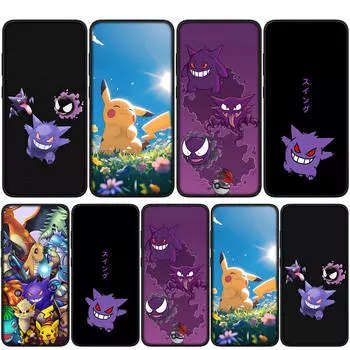 Cover for iPhone 15 14 Xiaomi Redmi Note 13 12 11 Pro Max X 8 7 9 XR Samsung Galaxy S24 S23 10 13C 12C OPPO A15 Huawei GO Gengar Pikachu Phone Case