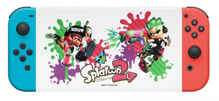 Cover with stand for Nintendo Switch Splatoon 2 Girl Boy &