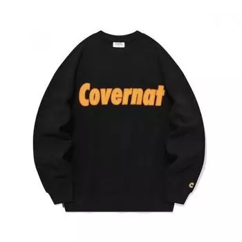 Covernot Comfort Logo Sweatshirt Co2303cr06 Bk Ec 1.CO2303CR06 BK XS