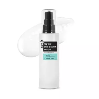 Coxir Tea Tree Pore and Sebum Эмульсия 100мл 1 PCS