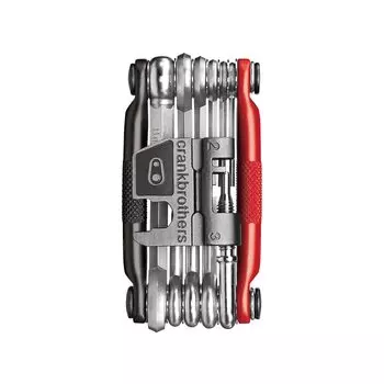 CRANK BROTHERS Bicycle Portable Tool 17 Functions MULTI-17 Black/Red