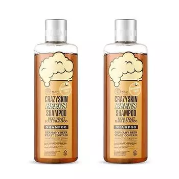 Crazy Skin Brewer s Yeast Hair Loss Relief Shampoo, 300g, 2 units