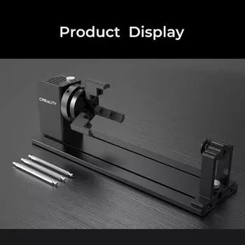 Creality Rotary Kit Pro 3 в 1 кулачковый вращающийся ролик с 4 стойками многофункциональный лазерный гравер чёрный