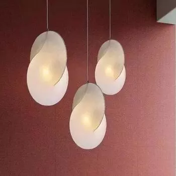 Creative Artpad pendant lamp for living room silk lamp designer simple lamp for dining room bar hotel light fixtures kitchenre D40cm