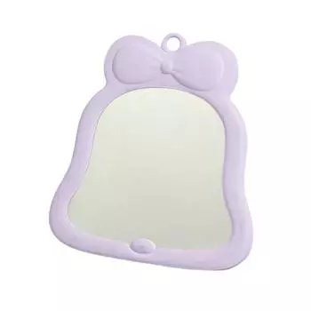 Creative Bow Makeup Mirror Foldable Versatile Dressing Mirror High-definition Beauty Mirror Student Dormitory