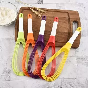 Creative Egg Beaters Foldable Egg Mixer Baking Cooking Egg Tools Foamer Whisk Cook Manual Cream Blender Kitchen accessories оранжевый