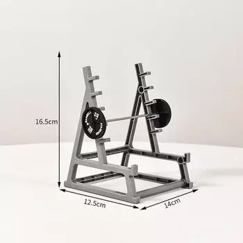 Creative Glasses Stationery Storage Rack Bracket with barbell