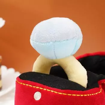 Creative Plush Box Toy Love Diamond Case Stuffed Pet Bitter Dog Soft Puppies Interested Sounds Cute Kids Toy Chew Toys F9Q0