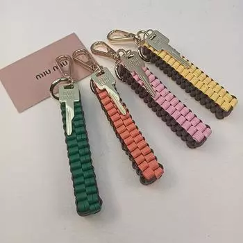 Creative Trend Braided Key Pendant Bag Accessories Bag Charms Nylon Rope Pendant Jewelry