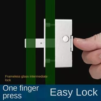 Creative Zinc Alloy Sliding Door Latch Hardware Durable Spring Latch Anti-theft Security Bolt Latch Door