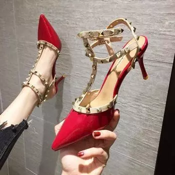 Cresfimix zapatos dama женские симпатичные туфли с острым носком на шпильках женские модные милые туфли из искусственной кожи на высоком каблуке a6043 35