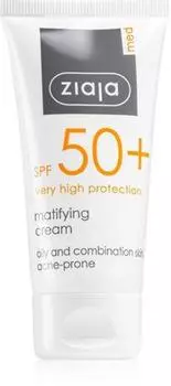 Crme Solaire Matifiante Visage Spf 50+ TU прозрачный