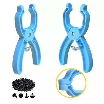 Crochet Doll Safety Eye Tool 3D Printed Amigurumi Crocheting Safety Eye Attaching