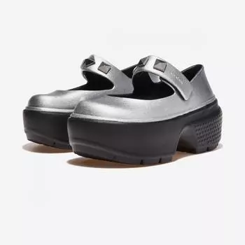 Crocs Abc Mart Crocs Stomp Металлик Мэри Джейн 240