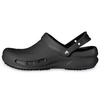 Crocs Bistro Slip Resistant Work Clog черные унисекс кроссовки 10075-001 39-40