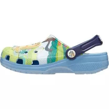 Crocs Bluey x Classic Clog Детские кроссовки Keepy Uppy Многоцветные 210558-90H 28-29