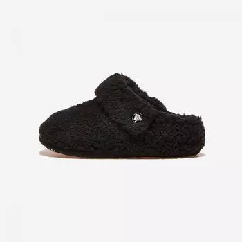 Crocs Классические уютные тапочки детские Crs210856 черные 175