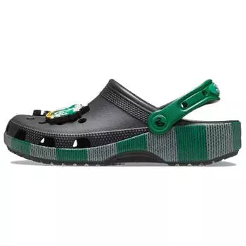 Crocs Harry Potter x Classic Clog Slytherin унисекс кроссовки зеленые черные 210527-90H 41-42