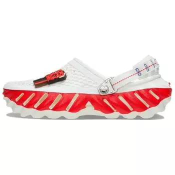 Crocs Kanghyuk x Echo Clog белые красные унисекс кроссовки Multi 209626-94S 38-39