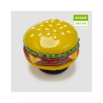 Crocs Mini 3d Гамбургер Gibbitz Брелок 10011760 onefree